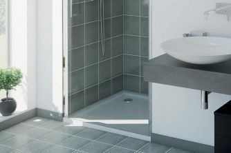 Le receveur de douche AQUAGREEN 900 x 900 mm sr252-006 est léger et naturellement antidérapant grâce à sa construction en acrylique. Il peut être encastré ou posé sur pieds (en option). . Receveur de douche LUISINA AQUAGREEN en RESINE,LUISINA sr252-006, bac de douche BLANC L 90 x H 90 - Epaisseur 4 cm 