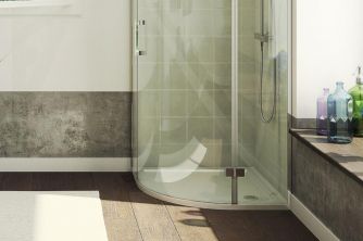 Le receveur de douche AQUAGREEN 900 x 900 mm sr550-006 est léger et naturellement antidérapant grâce à sa construction en acrylique. Il peut être encastré ou posé sur pieds (en option). . Receveur de douche LUISINA AQUAGREEN en RESINE,LUISINA sr550-006, bac de douche BLANC L 90 x H 90 - Epaisseur 4 cm 