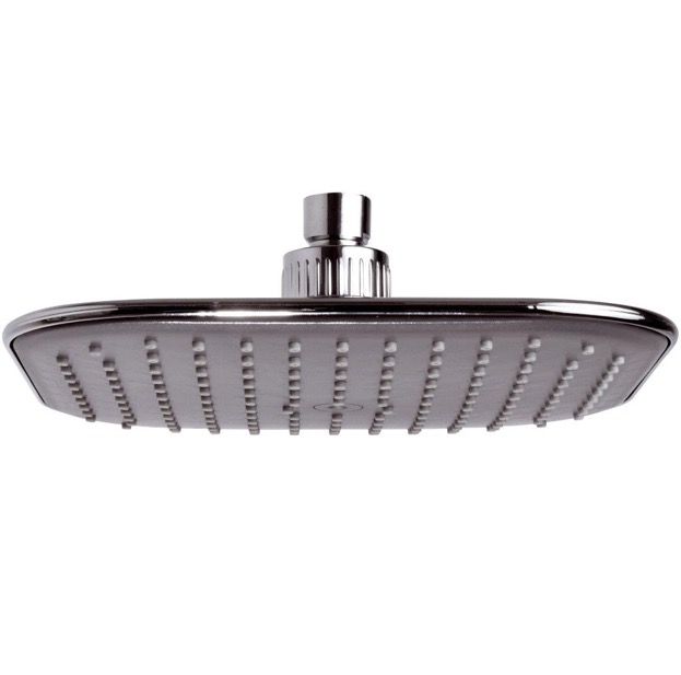 Tête de douche 200x200 ABS chromé/gris