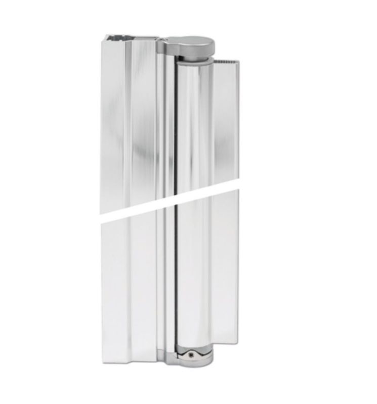 Charnière profilée AQUA 90° BOHLE pour porte de douche 6 mm