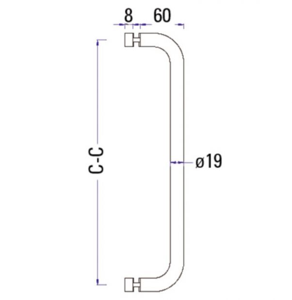 BO5215035H Barre porte serviette