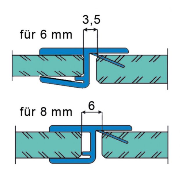 BO5213518 joint d'étanchéité pour porte en alignement 180°