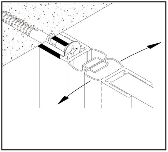 BO5281040 Profilé support pour joint d'étanchéité
