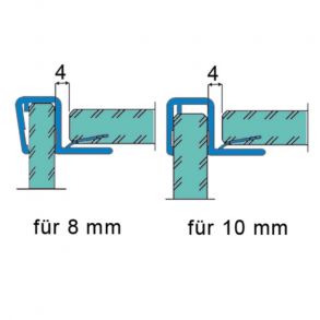 Joint d'étanchéité pour porte de douche avec soufflet - Shower and Co