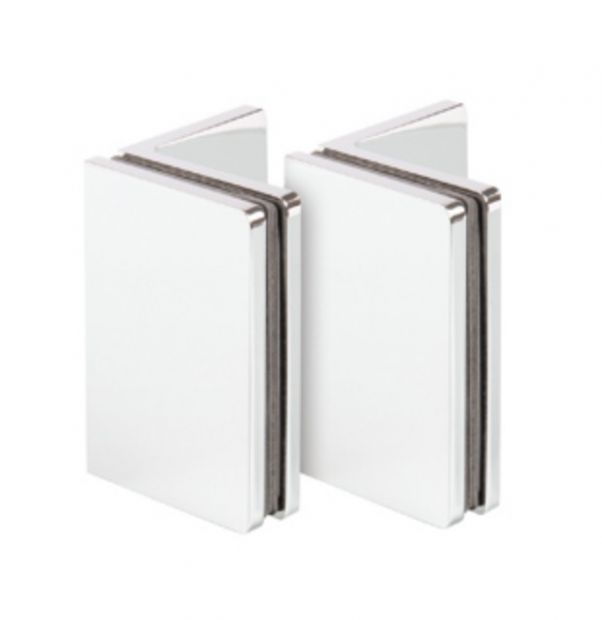 BO5218435 Connecteur Santos Verre-mur 8-10 mm (Lot de 2)
