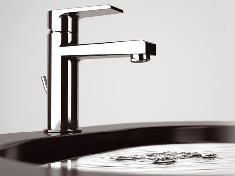 393AT Mitigeur lavabo ARTIQUE avec vidage - chromé
