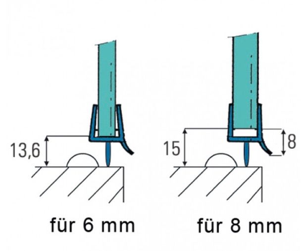 BO5213490 Joint d'étanchéité pour porte de douche