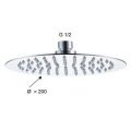 ST0/01-20 Tête de douche diam 200 SLIM inox anticalcaire