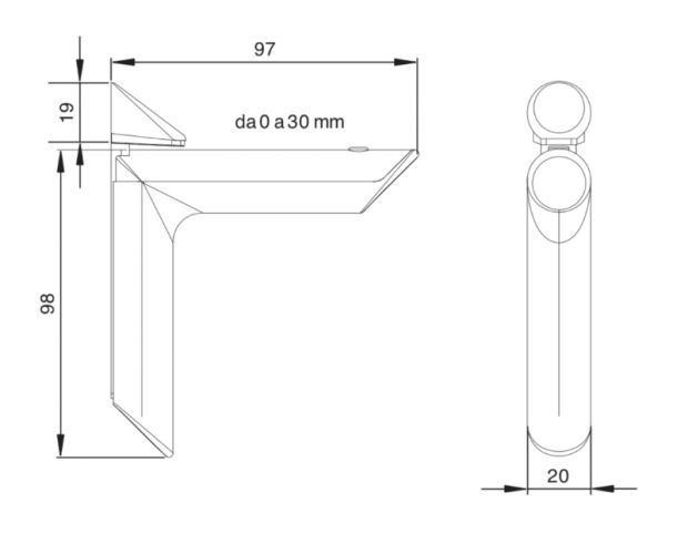 590C SUPPORT ETAGERE