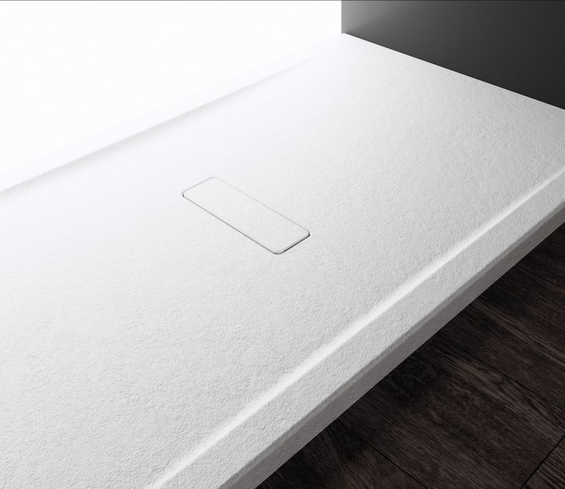 Bac de douche custom touch 1000x800 mm B.120 mm Blanc mat
