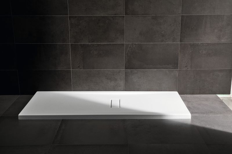 Bac de douche custom touch 1000x800 mm B.120 mm Blanc mat