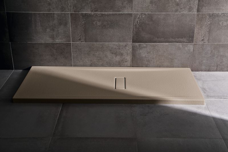 Bac de douche custom touch 1000x800 mm B.35 mm Terre