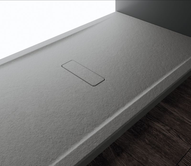 Bac de douche custom touch 1200x700 mm B.120 mm Gris