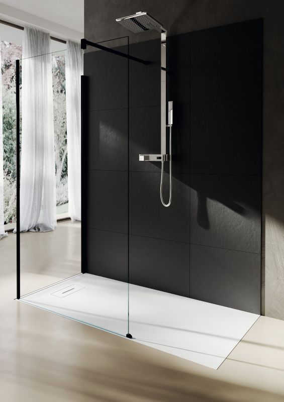 Bac de douche novosolid 1600x700 mm B.3.5 mm blanc